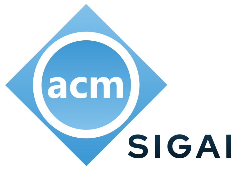 ACM SIGAI logo representing the Special Interest Group on Artificial Intelligence under the Association for Computing Machinery.