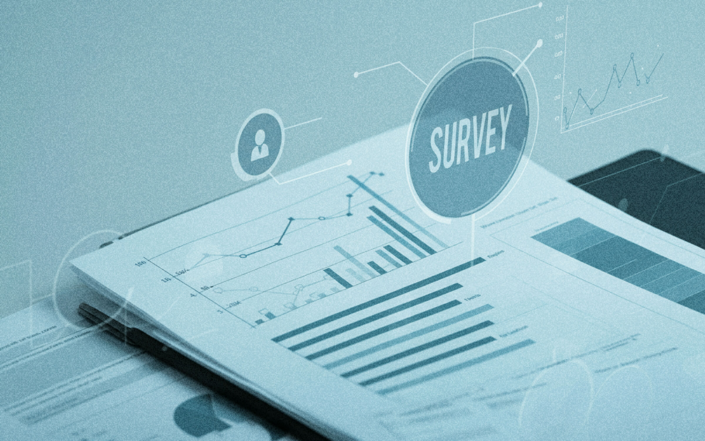Visual representation of survey results, using charts or graphs, highlighting the importance of employee feedback.